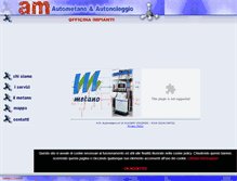 Tablet Screenshot of amautometano.it